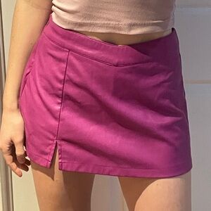 Garage Fuchsia Mini Skirt